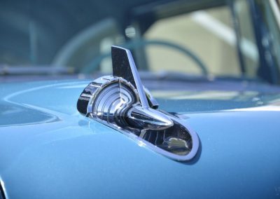 Blue Classic Car Fin