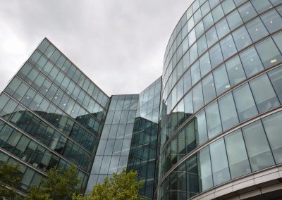 Corporate Building Close Up London